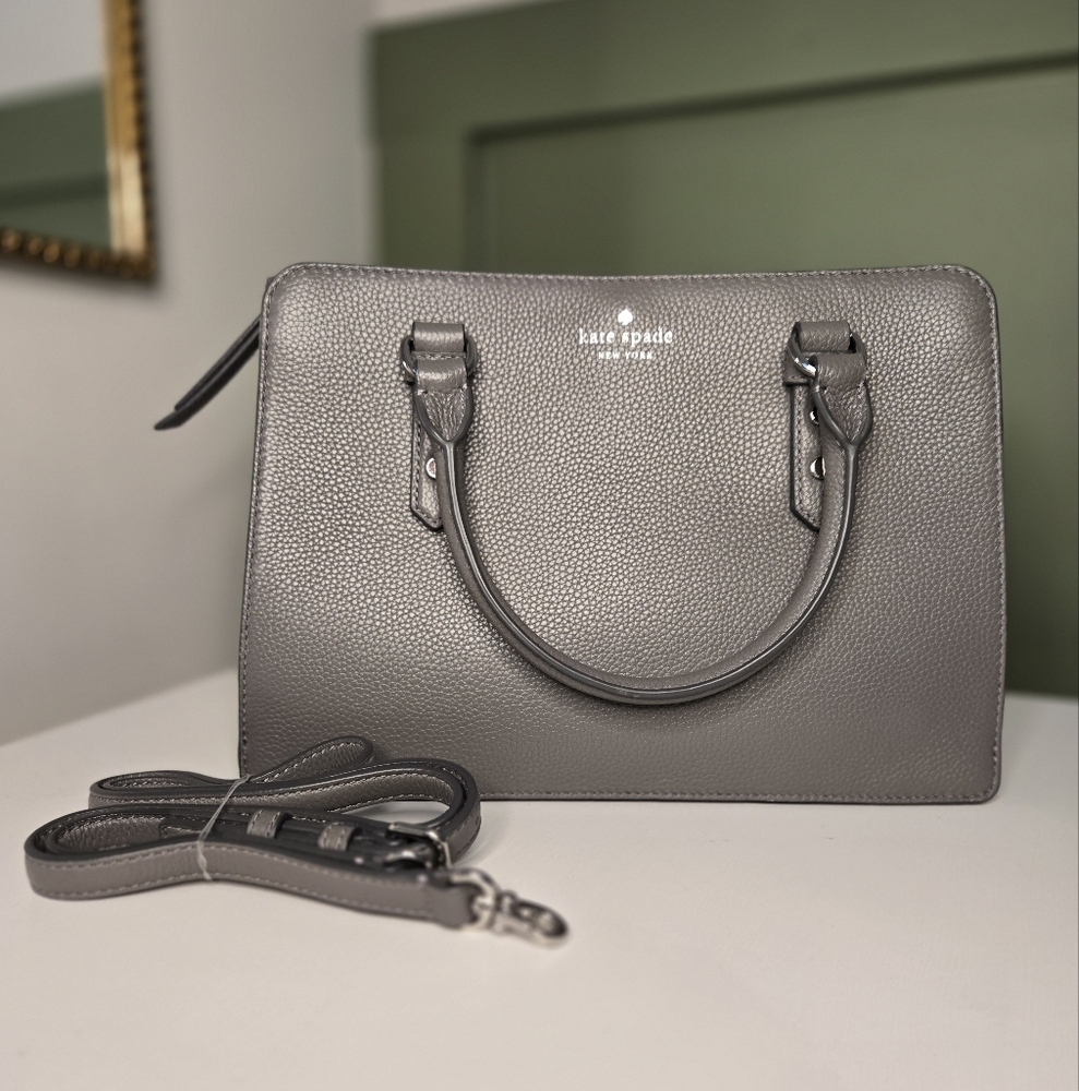 Kate Spade NY Lise Pebbled Leather Handbag